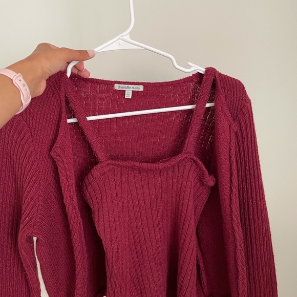 HANDMADE cardigan set - Picture 2 of 2